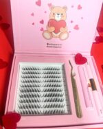 Wet effect L ívű műszempilla szett